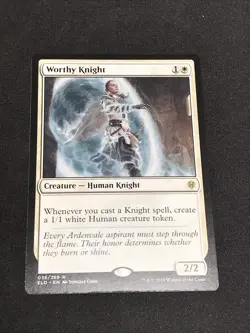 Worthy Knight Throne of Eldraine Regular - Image 1