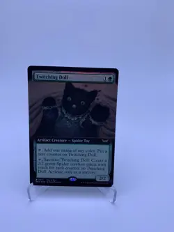 2022 MTG Magic the Gathering Foil Twitching Doll Promo - Image 1