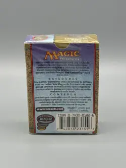 Magic the Gathering MTG TCG Planeshift Barrage Theme Deck Portuguese Sealed New - Image 2