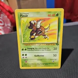 Pinsir Pokemon TCG Jungle Non-Holo Rare Card #25/64 MP - Image 1