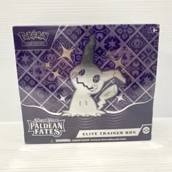 Pokemon TCG Paldean Fates Scarlet & Violet Sealed Elite Trainer Box ETB - Image 1