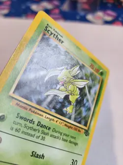 Pokemon TCG Scyther Jungle Unlimited Set 26/64 1999 MP+ Non Holo - Image 4