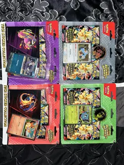 Pokemon Ascended Heroes Tech Sticker Collection &Blister Pack Lot 🌀All Swirls🌀 - Image 4