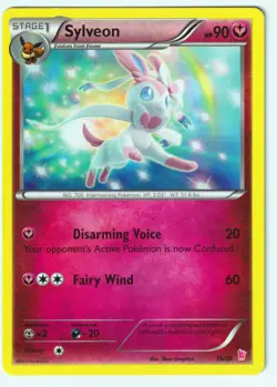 Sylveon Promo 15/30 Trainer Kit Noivern and Sylveon LP Holo Pokemon TCG - Image 1