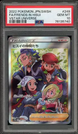 Pokemon Friends in Hisui VSTAR Universe Japanese Super Rare #249 PSA 10 Gem Mint - Image 1