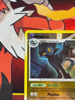 Luxray Reverse Holo Rare 8/146 - Pokemon Diamond & Pearl Legends Awakened - LP - Image 2