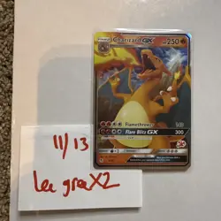 2019 Pokemon Sun & Moon Hidden Fates Charizard GX Holo 9/68 GEM Mint - Image 2