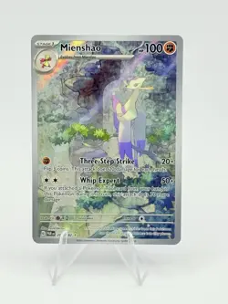 2023 Pokemon Paradox Rift Mienshao #200 IR Illustration - Image 1