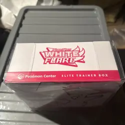 Pokemon TCG White Flare Pokemon Center Edition Elite Trainer Box ETB - Image 2