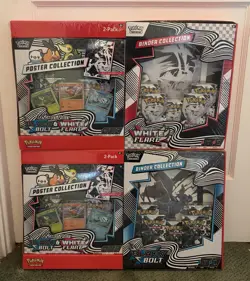 Pokemon TCG Black Bolt & White Flare Poster Binder Collection! Sams club bundle - Image 1