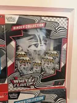 Pokemon TCG Black Bolt & White Flare Poster Binder Collection! Sams club bundle - Image 3