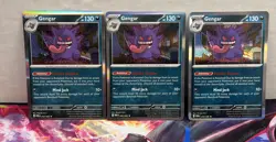 Pokemon TCG Gengar 050/088 Perfect Order (POR) Holo Lot Of 3 Nm. - Image 1
