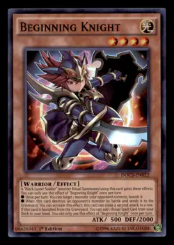 Beginning Knight Super Rare Dimension of Chaos DOCS-EN022 - Image 1