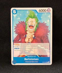 BARTOLOMEO ONE PIECE CARD GAME COMMON BANDAI TRADING CARD OP10-052 - Image 3