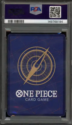 One Piece CCG Monkey.D.Luffy Wanted Alternate Art OP13-118 PSA 10 Gem Mint - Image 2