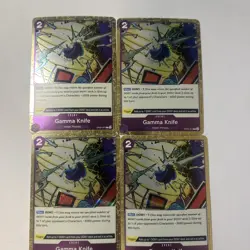 One Piece - Gamma Knife Pirate FOIL R - PRB02 Premium The Best 4 Copies - Image 1