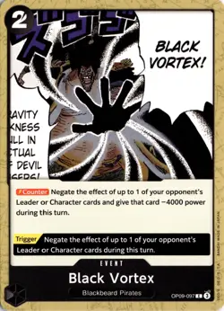 Black Vortex C Emperors in the New World OP09-097 One Piece TCG - Image 1