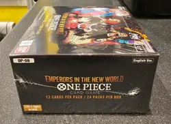 OP09 Emperors in the New World Booster Box Factory Sealed One Piece ENGLISH - Image 4