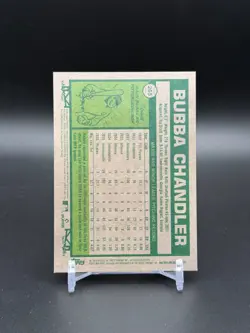 2026 Topps Heritage Bubba Chandler Red Border Parallel SP Rookie RC #265 - Image 2