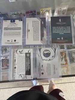 2025-2026 Topps Cooper Flagg 5 Card Lot All Rookies 3 Inserts 2 Base Rookies - Image 2