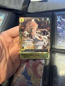 OP09-106 Nico Olvia Common 25-26 Regionals Promo One Piece TCG English Card - Image 1