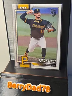 2026 Topps Paul Skenes #100 Pittsburgh Pirates - Image 1
