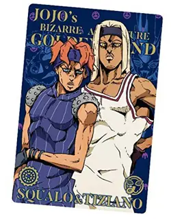 [No. 10 squaro & Titzano (Character Card)] Jojo's Bizarre Adventure Golden Wind - Image 1