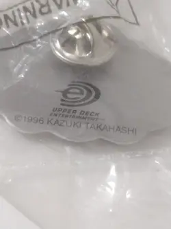 Yu-gi-oh! Trading Card Game Hat / Lapel Pin Upper Deck 1996 Kazuki Takahashi! - Image 3