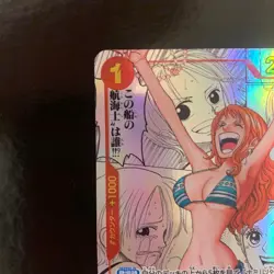 2022 ONE PIECE CARD Nami OP-01-016 SEC Manga Alt Art romance Dawn Japanese - Image 3