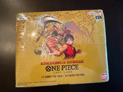 Kingdoms of Intrigue One Piece Card Game 24 Packs - Image 1