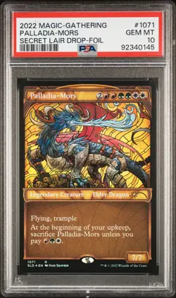 2022 MAGIC: THE GATHERING SECRET LAIR DROP FOIL #1071 PALLADIA-MORS PSA 10 - Image 1