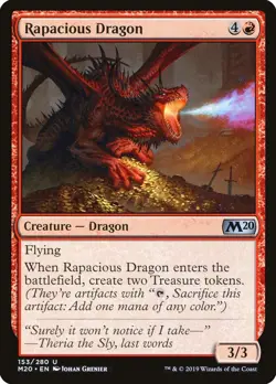 Rapacious Dragon [Core Set 2020] Magic MTG - Image 1