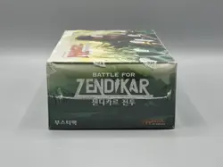 Magic the Gathering MTG TCG Zendikar Korean Booster Box Factory Sealed New WOTC - Image 5