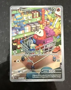 Pokemon Fuecoco 201/193 PAL EN G Basic Fire 90 HP 2023 English Card - Image 1