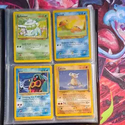Pokemon TCG Binder Lot - LP/MP/HP/DM- Unlimited - Bulbasaur, Pikachu, Cubone... - Image 2