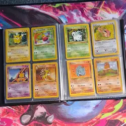 Pokemon TCG Binder Lot - LP/MP/HP/DM- Unlimited - Bulbasaur, Pikachu, Cubone... - Image 4