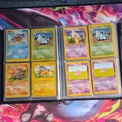 Pokemon TCG Binder Lot - LP/MP/HP/DM- Unlimited - Bulbasaur, Pikachu, Cubone... - Image 5