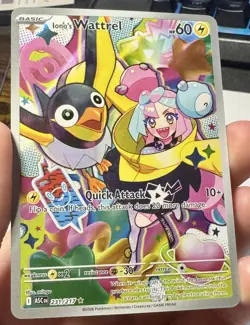 Iono’s Wattrel 231/217 Illustration Rare Pokemon Ascended Heroes English - Mint - Image 1