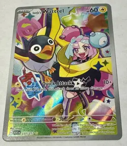 Iono’s Wattrel 231/217 Illustration Rare Pokemon Ascended Heroes English - Mint - Image 3