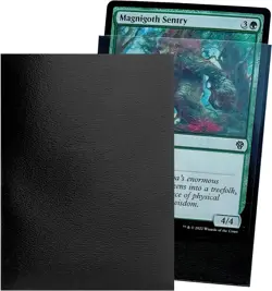MTG Card Sleeves 100CT,Standard Size Sturdy MTG Sleeves Matte Back Finish for Ba - Image 1