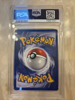 2001 Pokemon Neo Discovery Holo Ursaring PSA 8 NM-MT W/swirl - Image 3