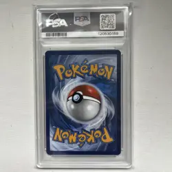 2025 Pokemon En Rockets Wobbuffet Destined Rivals ETB Promo #203 PSA MINT 9 - Image 2