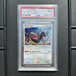 PSA 9 Pokemon 2011 Call Of Legends Rayquaza Holo SL10 “Mint” Rare Vintage - Image 1
