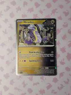 Pokemon TCG - Miraidon - (Cosmos Holo Promo) 121/162 Temporal Forces - Image 1