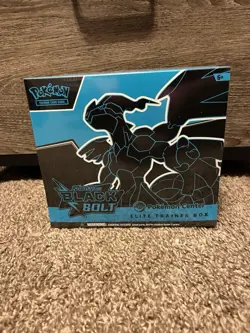 Pokemon Black Bolt Pokemon Center PC ETB Sealed Elite Trainer Box - Image 1