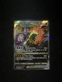 Pokemon TCG Charizard VSTAR SWSH262 Holo Black Star Promo - Image 1