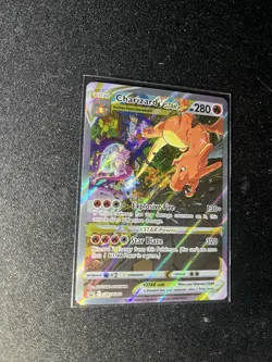 Pokemon TCG Charizard VSTAR SWSH262 Holo Black Star Promo - Image 3