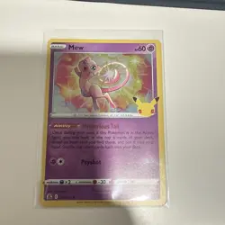 Pokemon - Celebrations 25th Anniversary - Mew #11 NM - Image 1