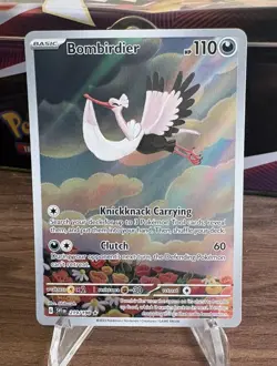Pokemon TCG Bombirdier Scarlet & Violet Base Set 219/198 IR - Image 1