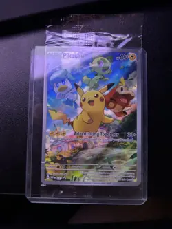 Pokemon Pikachu #027 SV Sealed Promo Paldea Evolved - Image 1